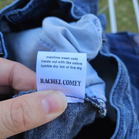 Rachel Comey slim Legion Pants indigo dip-dye cropped jeans size 6 - Picture 7 of 8